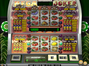 Mega joker slotmachine screenshot